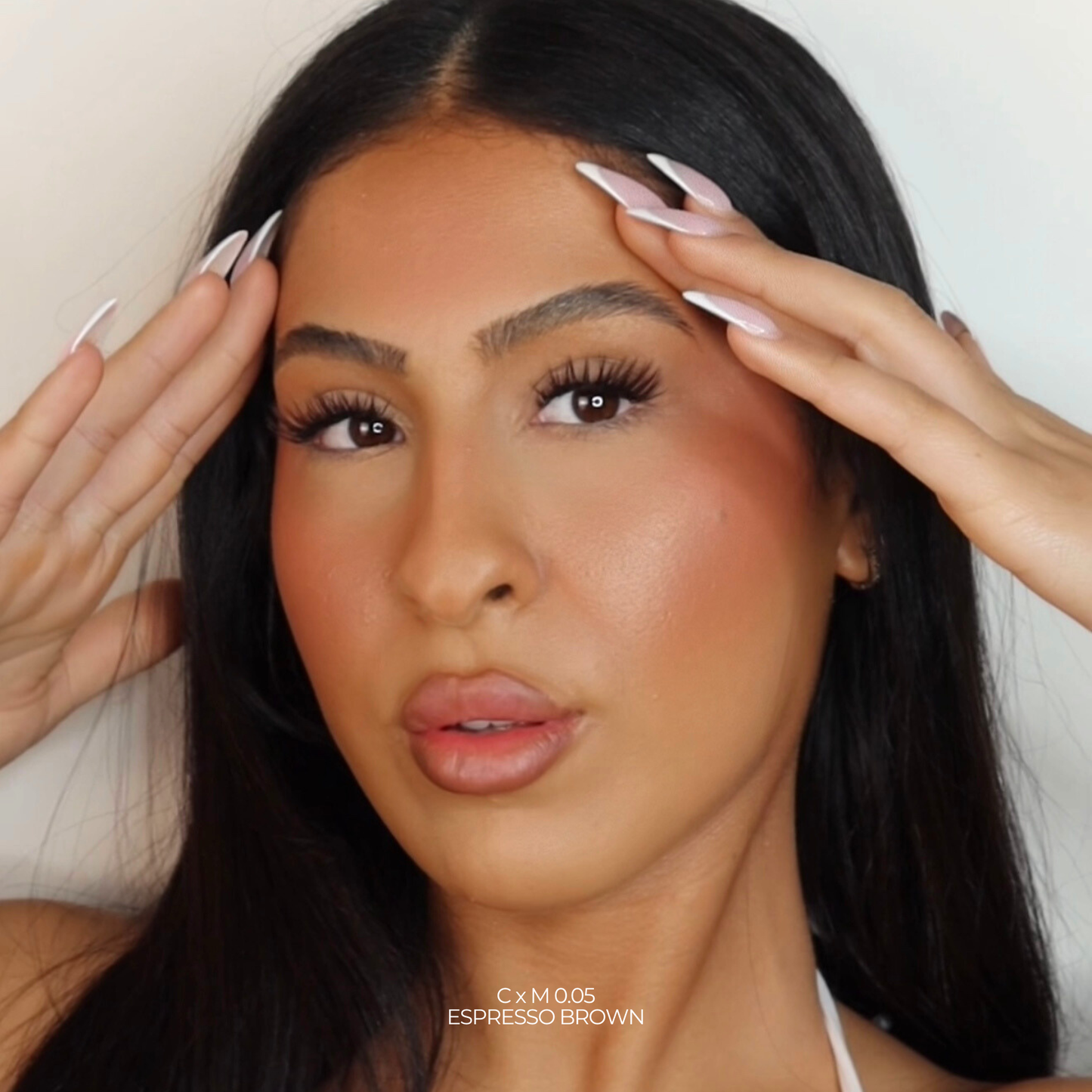 M Curl Espresso Brown Lashes